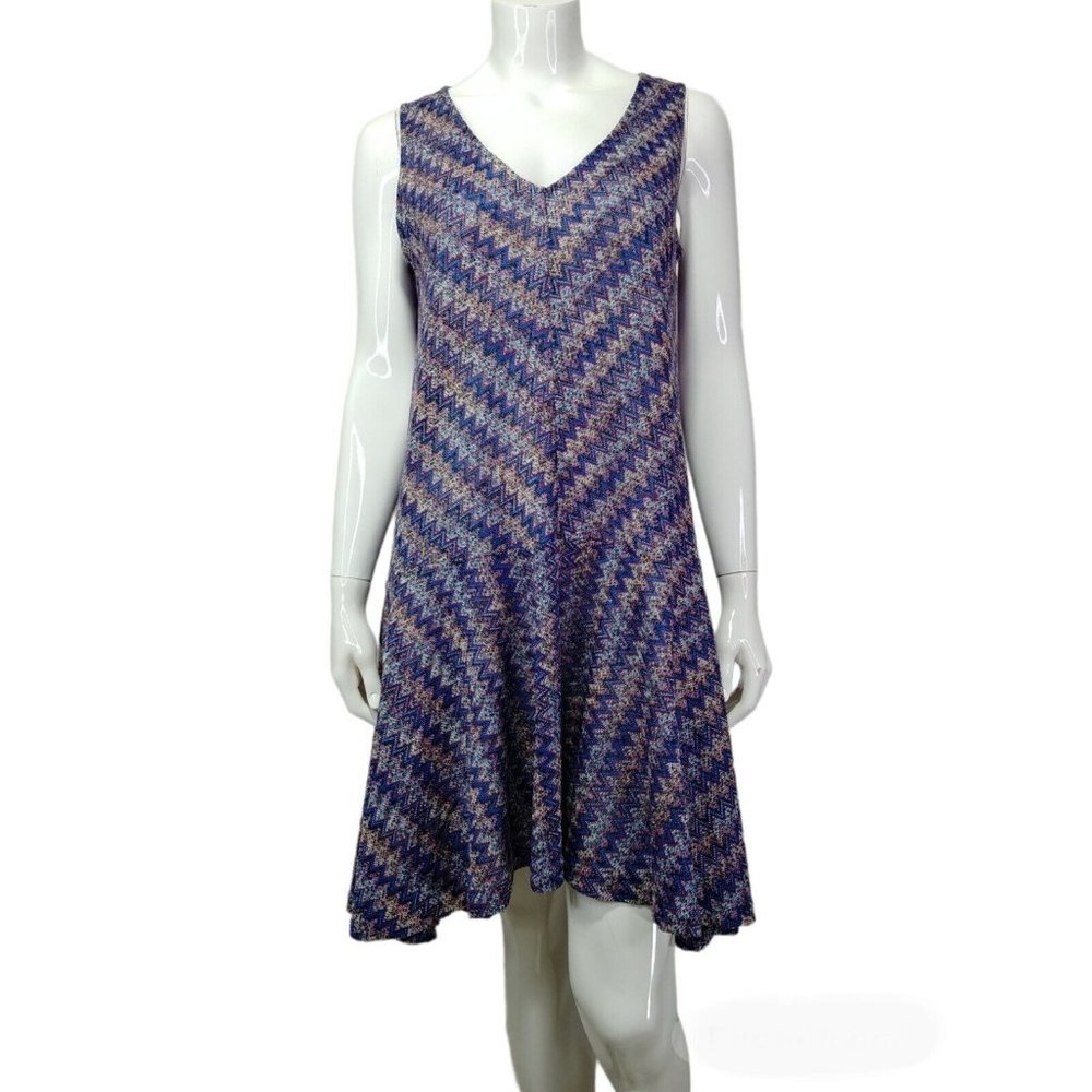 Anthropologie Maeve Westwater Open Knit Dress Size Small High Low Hemline